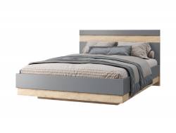 Кровать Люкс с подъемным механизмом Берген 1400 смоки софт