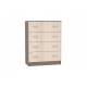 Комод 4 ящика КМ 554-М Басса