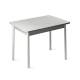 Стол раздвижной Орион.4 1200 пластик мрамор белый - комплект ног №3.1