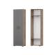 Шкаф для одежды Домино 2-3430 Дуб Крафт Табачный, Графит