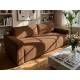 Диван Лофт 1-секция 2000х1500 корица