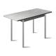 Стол раздвижной Орион.4 900 пластик серый камень - комплект ног №3.1