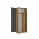 Прихожая Мебельсон К28 дуб крафт золотой/графит