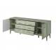 Комод 6 ящиков 2 двери Гориция Зелёный самшит