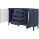 Комод 4 ящика Джали Тёмный Лазурны