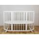 Кроватка трансформер 6 в 1 Классик белая