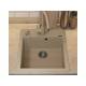 Кухонная мойка Uperwood Quartz UPD-07-02 бежевая матовая