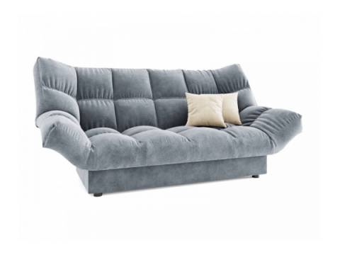 Диван прямой Клик Кляк (ППУ) с ножками-кубышками Селфи 15/Селфи 01