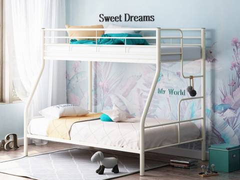 Двухъярусная кровать Гранада-3 Слоновая кость