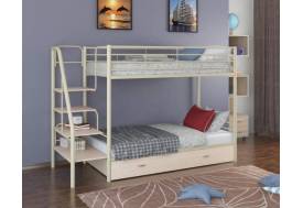 Двухъярусная кровать Толедо Я слоновая кость дуб молочный