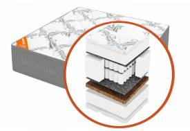 Матрас 90х200 Mega mult зима-лето MultiPocket Gray Night