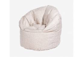 Бескаркасное кресло-пуф Relax бежевый