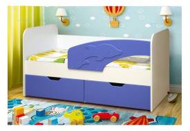 Кровать детская Дельфин МДФ матовый