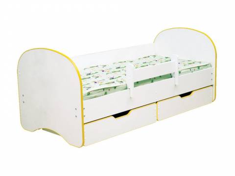 Кровать детская Радуга с 2-мя ящиками