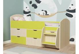 Кровать Малыш-7 Дуб-лайм
