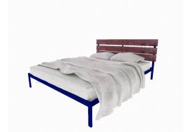 Кровать Луиза синяя