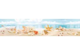 Фартук с фотопечатью Пляж M16