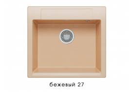 Мойка Polygran Argo-560 Бежевый 27