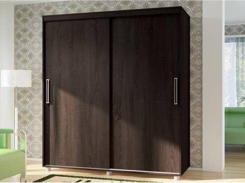 Шкаф-купе Комфорт 12 Прайм без зеркал 2000 венге