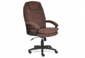 Кресло офисное Comfort lt флок коричневый