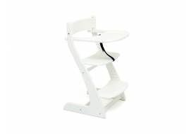 Растущий стул Усура со столиком белый