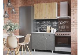 Кухонный гарнитур Point 1000 Дуб золото/Бетон