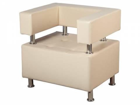 Кресло Райли Кожзам Бежевый