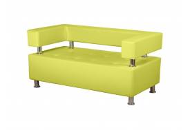 Диван трехместный Райли Кожзам Лайм