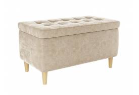 Пуф Чарли 2 велюр капучино