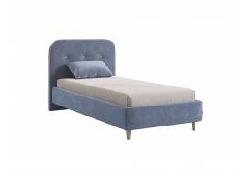 Кровать 900 Лео велюр топаз
