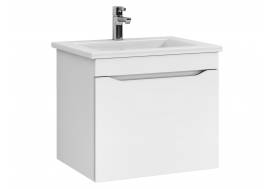 Тумба Grani 600-0-1 Элина подвесная белая