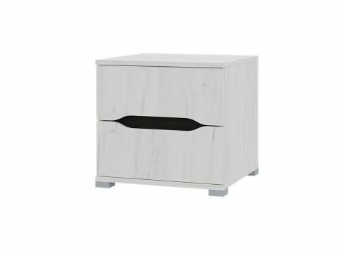 Тумбочка Вега Крафт белый