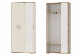 Прихожая Домино mini 2-3421 Дуб Крафт Золотой-Сатин