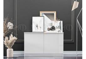 Антресоль-тумба универсальная Челси Белый