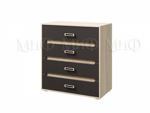 Комод Ким Графит софт, сонома