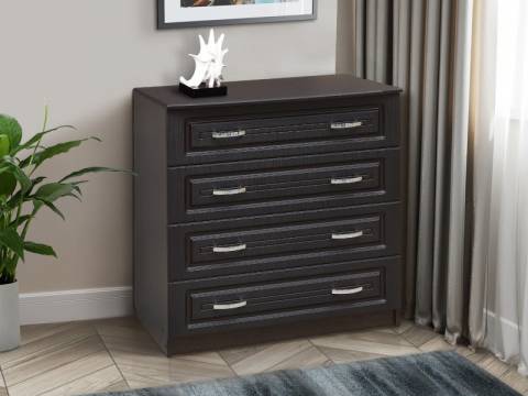 Комод №1.2 МДФ Венге шелк матовый