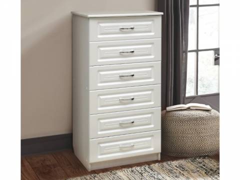 Комод №3 МДФ Ясень кремовый матовый