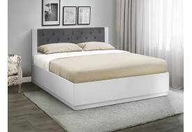 Кровать Венеция 12.3 1200 основание ладе велюр 032