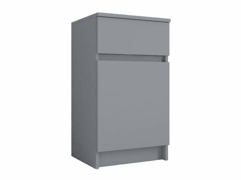 Тумба с 1 ящиком Мори МПТ400 графит