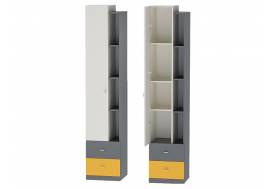 Пенал Клео П-1 графит, миндаль, солнечный