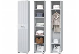 Шкаф однодверный для платья и белья в прихожую Шарлиз