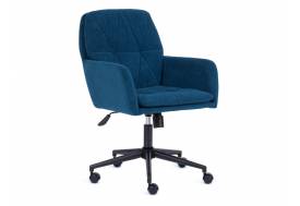 Кресло офисное Garda флок синий