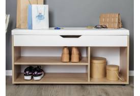 Обувница Liga с откидной крышкой 1055 Дуб сонома