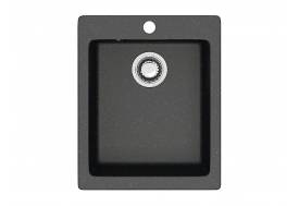 Мойка врезная Карельский камень модель 8 Черный