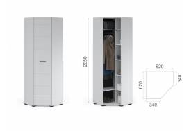 Шкаф угловой Йорк в прихожую Йорк