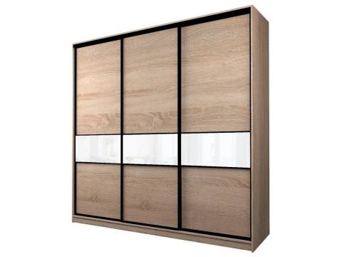 Шкаф-купе Max МШ-25-6-27/2-999 пленка Oracal белая