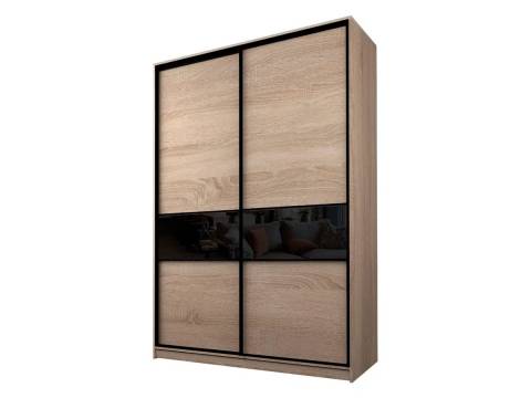 Шкаф-купе Max МШ-27-6-20/2-99 пленка Oracal черная