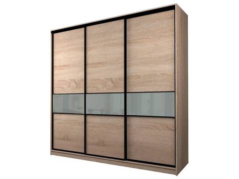 Шкаф-купе Max МШ-27-6-24-999 пленка Oracal светло-серая