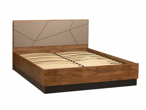 Кровать 54.16 Гамма 1400 с ортопедом грей