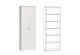 Шкаф 16.307 Остин Белый шагрень